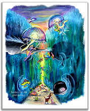 Load image into Gallery viewer, Sea Him - Art Print
