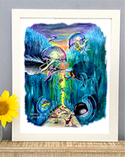 Load image into Gallery viewer, Sea Him - Art Print
