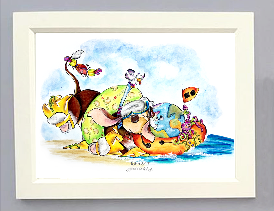 Share Your Rescue - Art Print