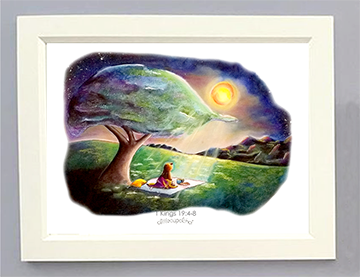 Enough God - Art Print